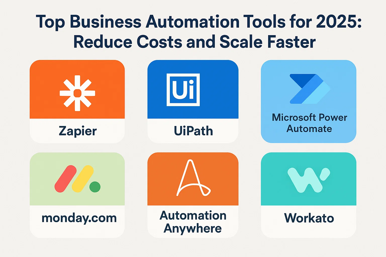 Top Business Automation Tools for 2025: Reduce Costs and Scale Faster Thumbnail